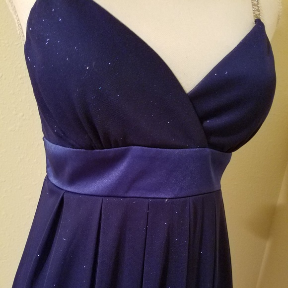 💎Sparkly Blue Bubble dress - Picture 4 of 5